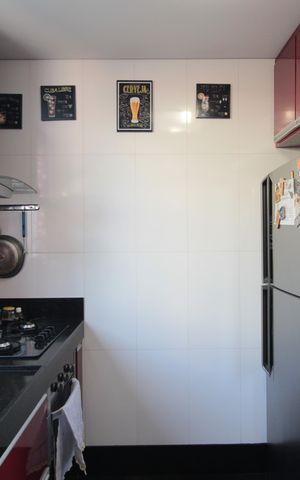 Apartamento à venda com 95m², 3 quartos e 2 vagasCozinha e Área de Serviço