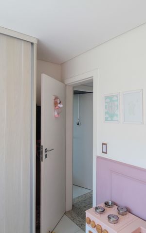 Apartamento à venda com 95m², 3 quartos e 2 vagasQuarto 1