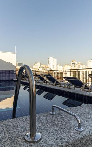 Studio à venda com 24m², 1 quarto e sem vagaÁrea comum