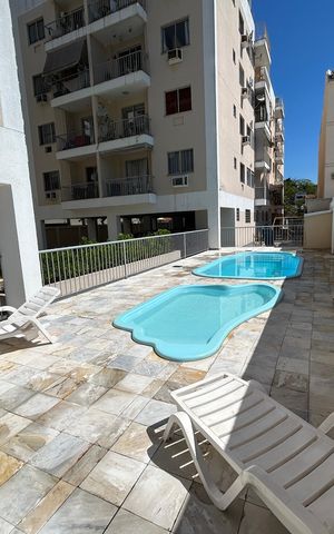 Apartamento para alugar com 60m², 2 quartos e 1 vagaÁrea comum - Piscina