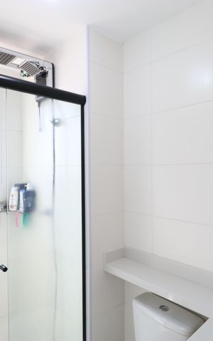 Apartamento à venda com 28m², 1 quarto e sem vagaBanheiro