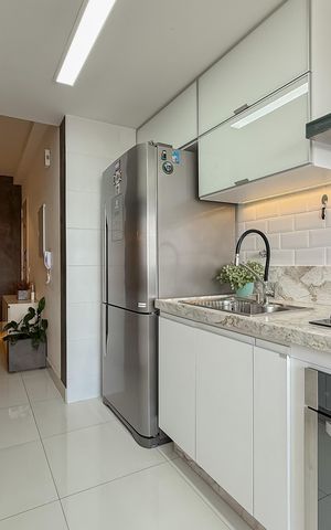 Apartamento à venda com 94m², 3 quartos e 2 vagas Apartamento à venda com 94m², 3 quartos e 2 vagasCozinha