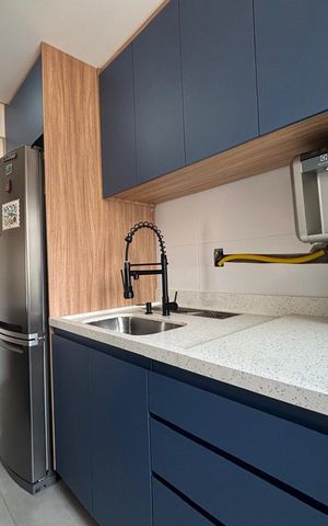 Apartamento à venda com 55m², 2 quartos e 1 vaga Apartamento à venda com 55m², 2 quartos e 1 vagaCozinha