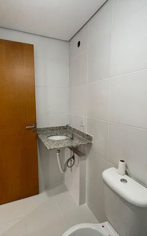 Apartamento para alugar com 56m², 2 quartos e 1 vagaBanheiro da Suíte 1