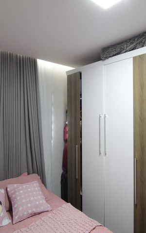 Apartamento à venda com 48m², 2 quartos e 1 vagaQuarto 2