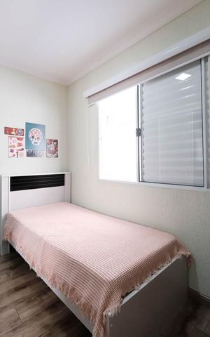Casa à venda com 84m², 3 quartos e 2 vagasQuarto 1