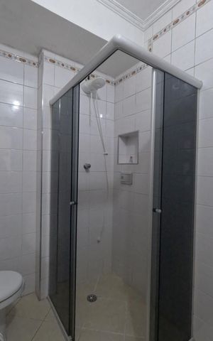 Apartamento para alugar com 148m², 3 quartos e 1 vagaBanheiro da Suíte 1