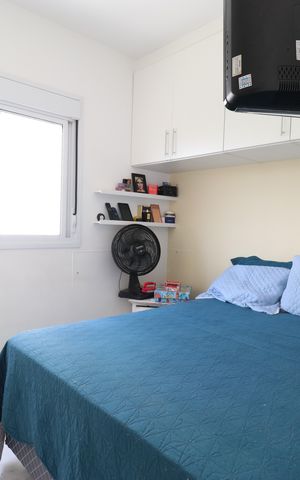 Apartamento para alugar com 51m², 2 quartos e 1 vagaQuarto 2