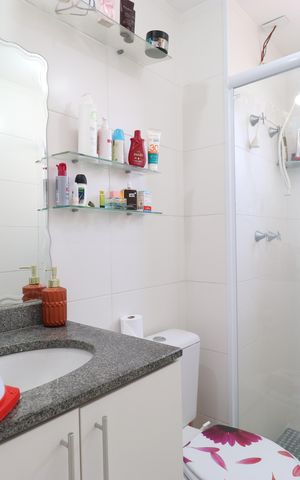 Apartamento para alugar com 51m², 2 quartos e 1 vagaBanheiro