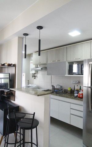 Apartamento à venda com 78m², 2 quartos e 2 vagasCozinha
