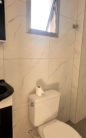 Apartamento à venda com 75m², 1 quarto e 1 vaga Apartamento à venda com 75m², 1 quarto e 1 vagaBanheiro social