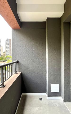 Studio à venda com 24m², 1 quarto e sem vaga Studio à venda com 24m², 1 quarto e sem vagaVaranda