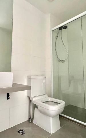 Studio à venda com 24m², 1 quarto e sem vaga Studio à venda com 24m², 1 quarto e sem vagaBanheiro