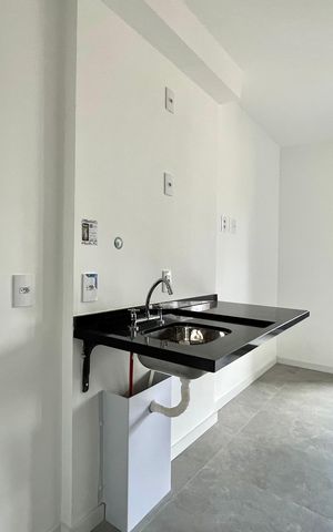 Studio à venda com 24m², 1 quarto e sem vaga Studio à venda com 24m², 1 quarto e sem vagaCozinha
