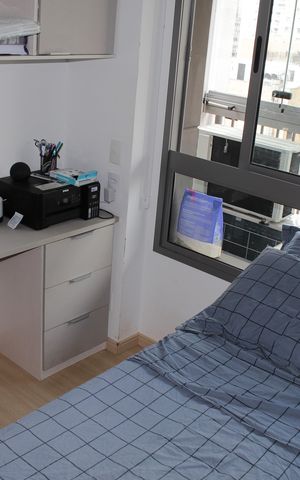 Apartamento à venda com 35m², 1 quarto e sem vagaQuarto