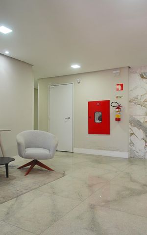 Apartamento à venda com 45m², 1 quarto e 1 vagaHall de entrada