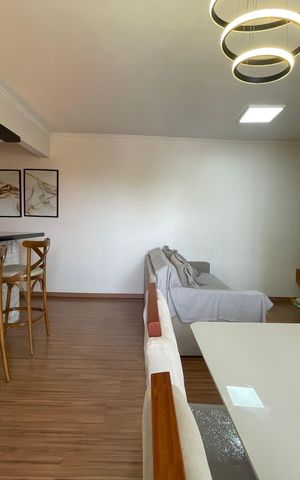 Apartamento à venda com 59m², 2 quartos e 1 vaga Apartamento à venda com 59m², 2 quartos e 1 vagaSala