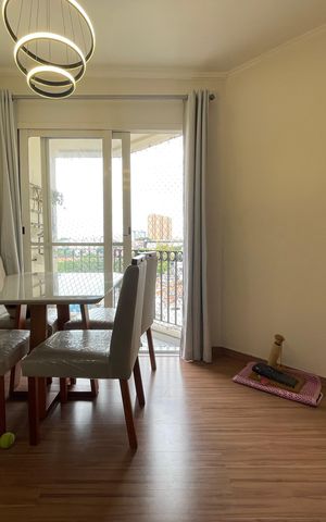 Apartamento à venda com 59m², 2 quartos e 1 vaga Apartamento à venda com 59m², 2 quartos e 1 vagaSala