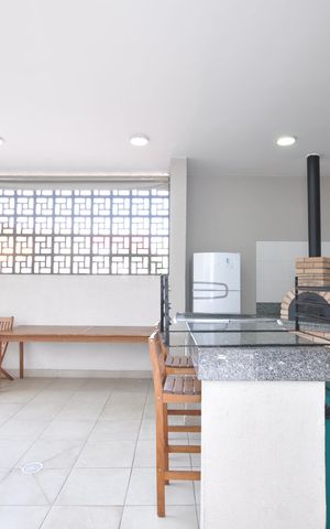 Apartamento à venda com 43m², 1 quarto e 1 vagaÁrea comum - Churrasqueira