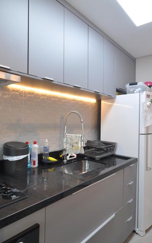 Apartamento à venda com 43m², 1 quarto e 1 vagaCozinha