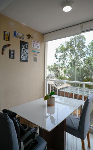 Apartamento à venda com 53m², 2 quartos e 1 vaga Apartamento à venda com 53m², 2 quartos e 1 vagaVaranda