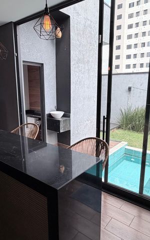 Casa à venda com 118m², 3 quartos e 2 vagas Casa à venda com 118m², 3 quartos e 2 vagasChurrasqueira