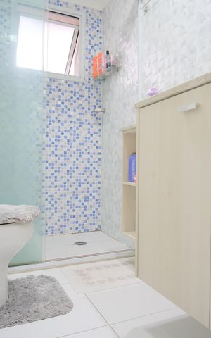 Apartamento à venda com 110m², 3 quartos e 2 vagasBanheiro da Suíte 3