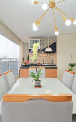 Apartamento à venda com 110m², 3 quartos e 2 vagasVaranda