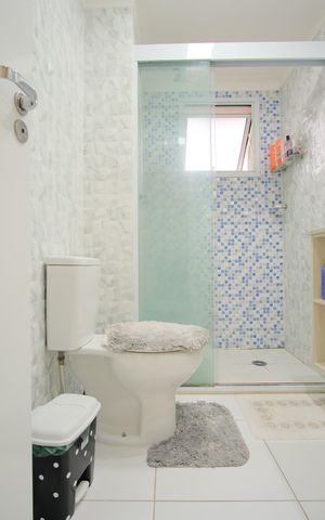 Apartamento à venda com 110m², 3 quartos e 2 vagasBanheiro da Suíte 3