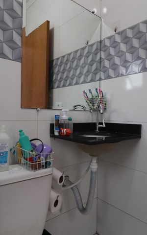 Apartamento à venda com 100m², 2 quartos e 2 vagasBanheiro da Suíte