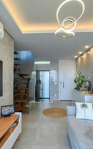 Apartamento à venda com 129m², 2 quartos e 2 vagas Apartamento à venda com 129m², 2 quartos e 2 vagasSala