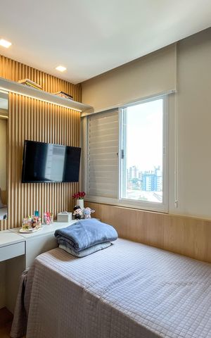 Apartamento à venda com 129m², 2 quartos e 2 vagas Apartamento à venda com 129m², 2 quartos e 2 vagasQuarto