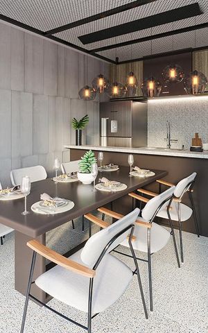 Studio à venda com 27m², 1 quarto e sem vaga Studio à venda com 27m², 1 quarto e sem vagaÁrea Comum