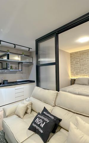 Studio à venda com 27m², 1 quarto e sem vaga Studio à venda com 27m², 1 quarto e sem vagaStudio