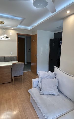 Apartamento à venda com 45m², 2 quartos e 1 vagaSala