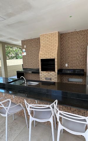 Apartamento à venda com 45m², 2 quartos e 1 vagaÁrea comum - Churrasqueira