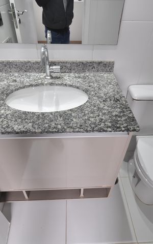 Apartamento à venda com 60m², 2 quartos e 1 vagaBanheiro do Quarto Suíte