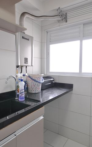 Apartamento à venda com 60m², 2 quartos e 1 vagaÁrea de serviço