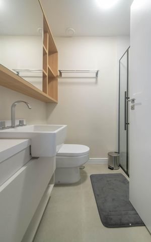 Apartamento à venda com 105m², 3 quartos e 2 vagasBanheiro da Suíte 1