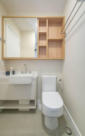 Apartamento à venda com 105m², 3 quartos e 2 vagasBanheiro da Suíte 1