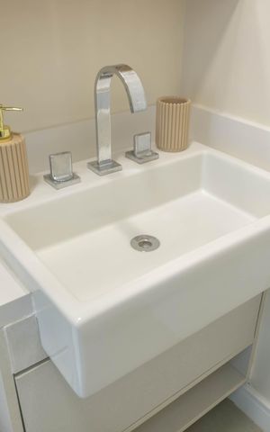 Apartamento à venda com 105m², 3 quartos e 2 vagasBanheiro da Suíte 2
