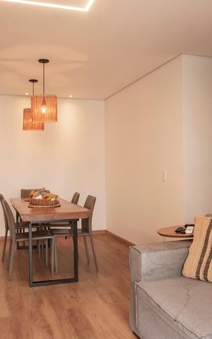 Apartamento à venda com 66m², 2 quartos e 1 vagaSala