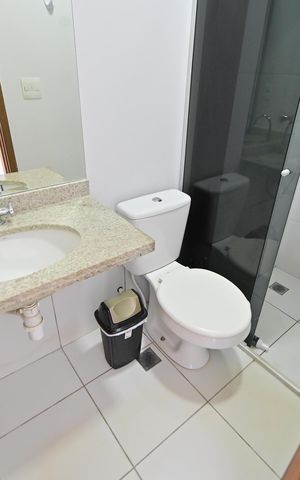 Apartamento para alugar com 40m², 1 quarto e 1 vagaBanheiro da Suíte