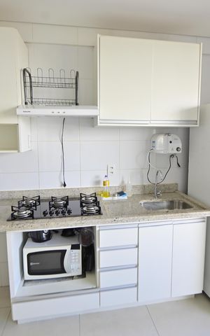 Apartamento para alugar com 40m², 1 quarto e 1 vagaSala/Cozinha