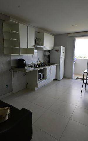 Apartamento para alugar com 40m², 1 quarto e 1 vagaSala/Cozinha