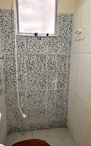 Studio para alugar com 20m², 1 quarto e sem vaga Studio para alugar com 20m², 1 quarto e sem vagaBanheiro