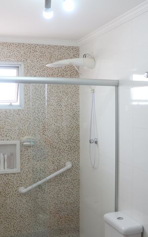 Apartamento à venda com 150m², 3 quartos e 2 vagasBanheiro da Suíte 1