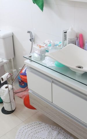 Apartamento à venda com 150m², 3 quartos e 2 vagasBanheiro da Suíte 1