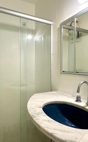 Apartamento à venda com 120m², 3 quartos e 1 vaga Apartamento à venda com 120m², 3 quartos e 1 vagaBanheiro da Suíte