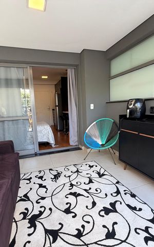 Studio para alugar com 44m², 1 quarto e 1 vaga Studio para alugar com 44m², 1 quarto e 1 vagaStudio